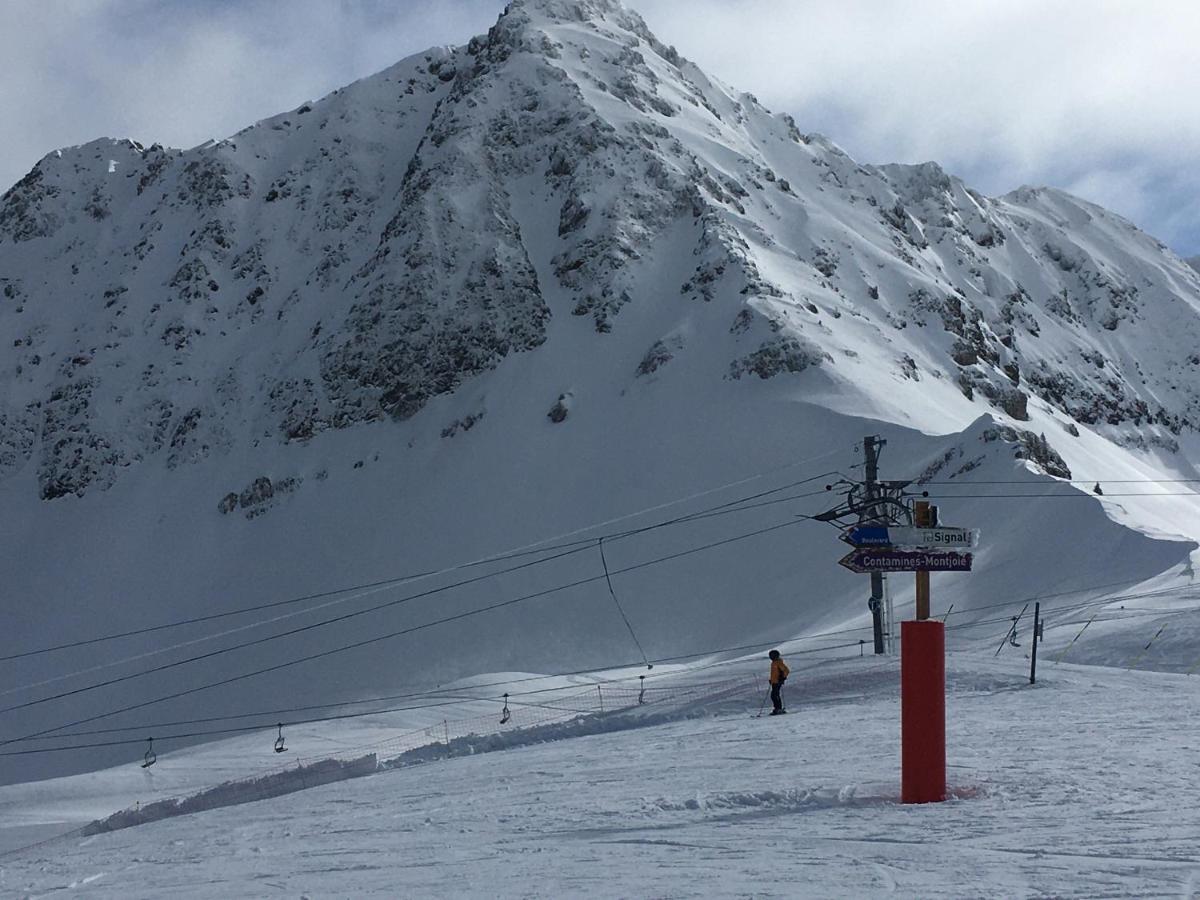 Apartamento Les Pierres Blanches Mont Blanc Les Contamines-Montjoie Exterior foto