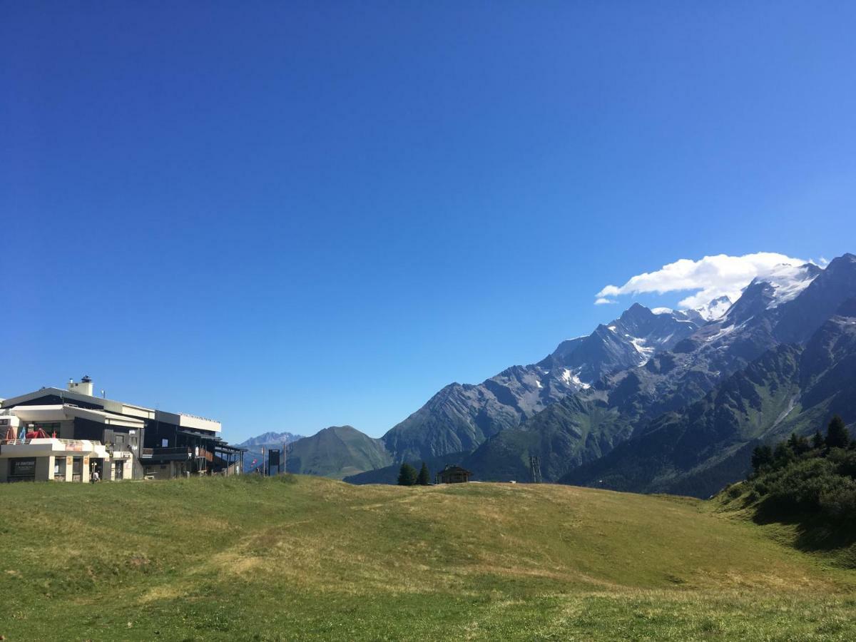 Apartamento Les Pierres Blanches Mont Blanc Les Contamines-Montjoie Exterior foto